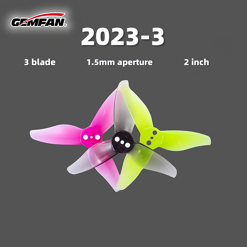 Drone Racing Gate - Gemfan 2023 مروحة ثلاثية شفرات 2