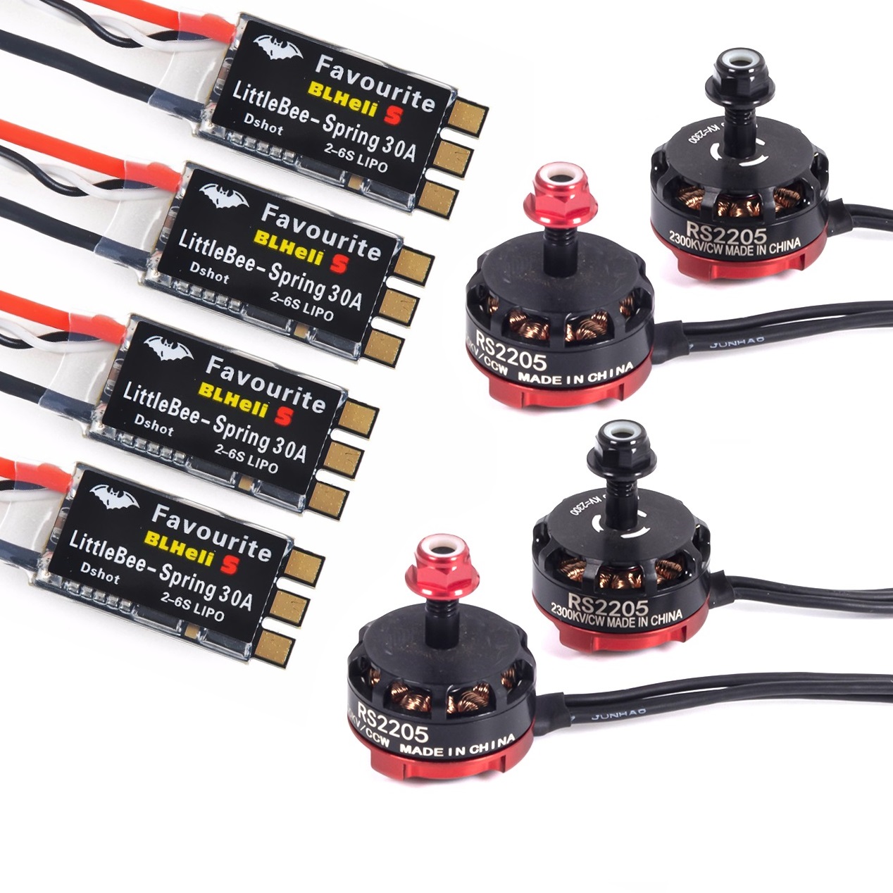 Drone Racing Esc - RC RS2205 2205 2300KV CW CCW