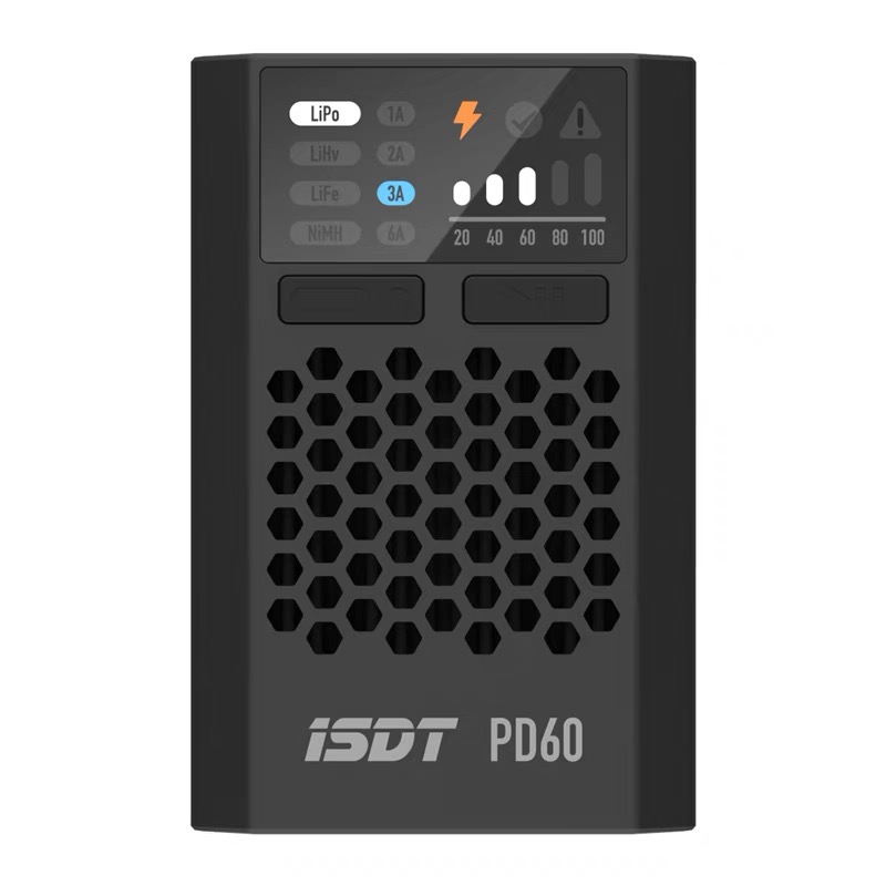 Drone Racing Charger - ل ISDT PD60 60 واط بطارية