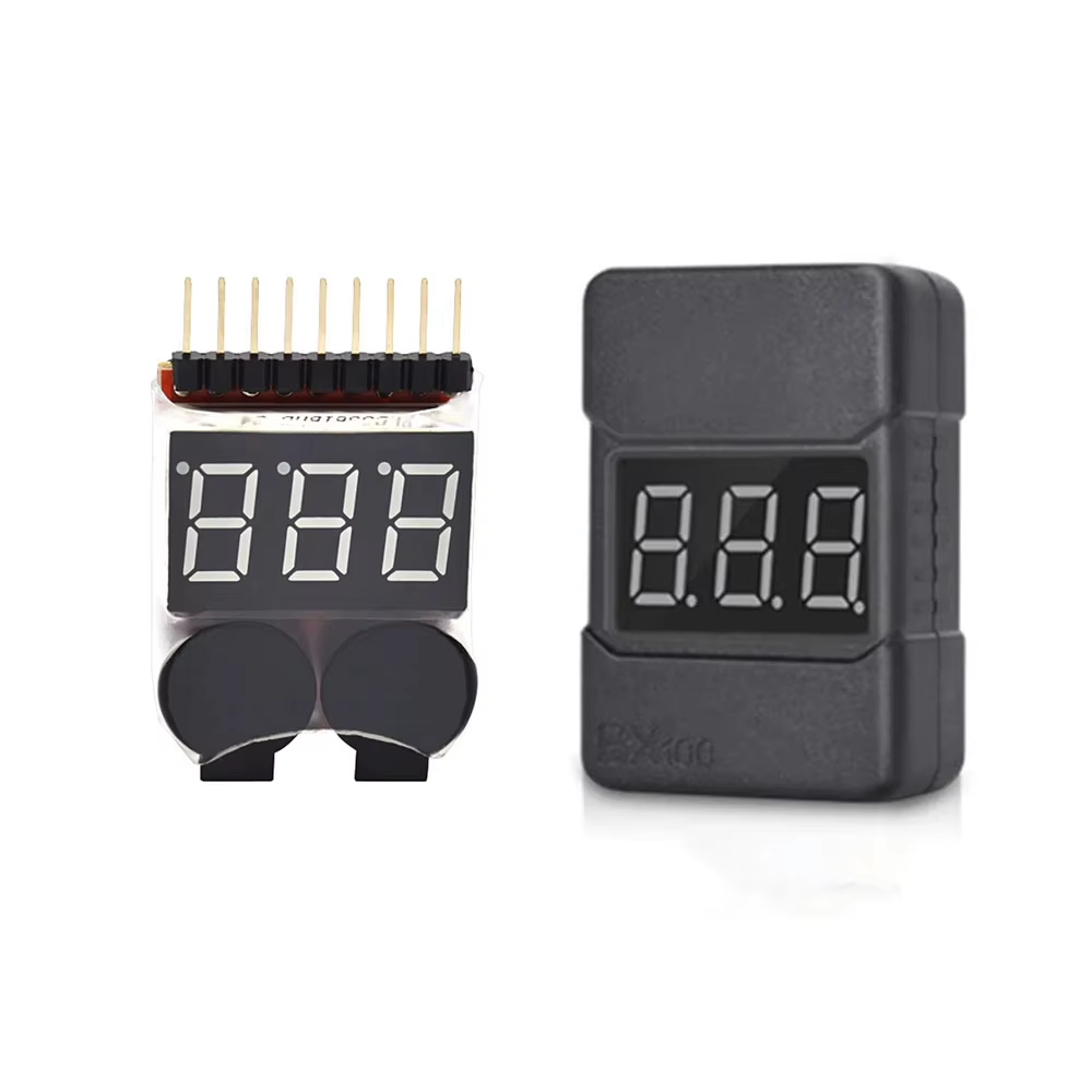 Drone Racing Battery - BX100 1-8S يبو بطارية مؤشر الجهد