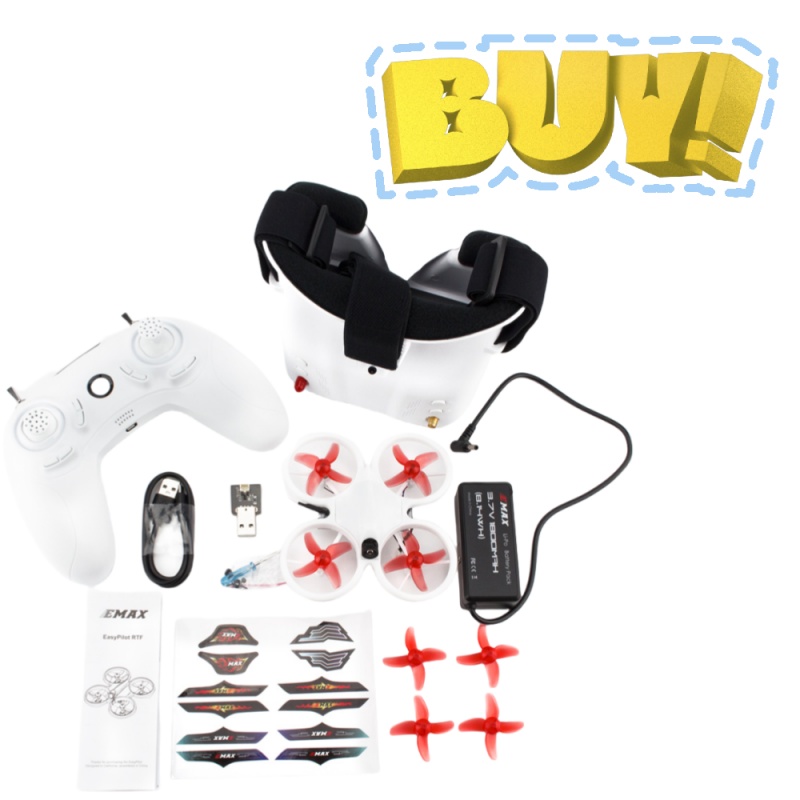 Drone Racing Goggles - EMAX EZ Pilot 82 مللي متر