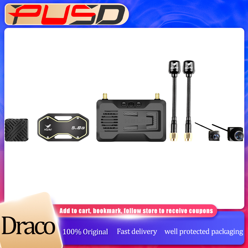 Drone Racing Transmitter - HGLRC دراكو A1/A2 5.8 جيجاهرتز HD