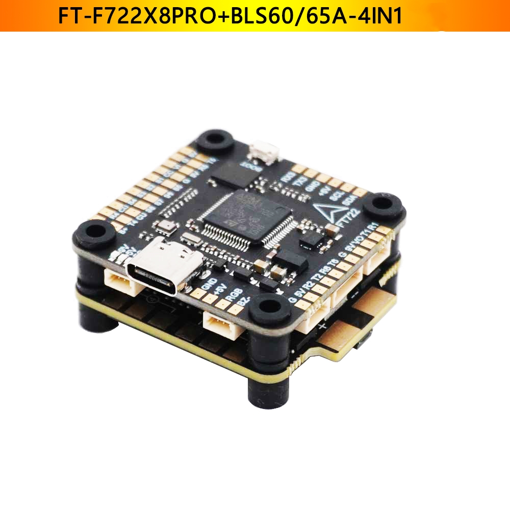 Drone Racing Esc - 60A BLHELI_S 4IN1 3-6S فرش ESC