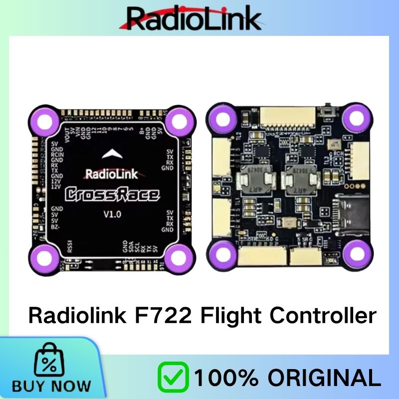 Drone Racing Vtx - وحدة تحكم طيران Radiolink F722 للسباقات