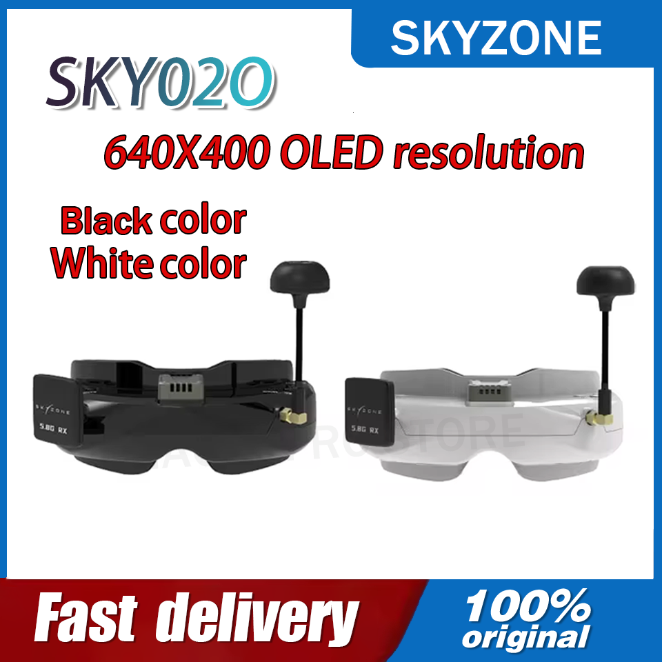 نظارة FPV من SKYZONE طراز SKY0 - مراجعة Drone Racing Battery وسعره