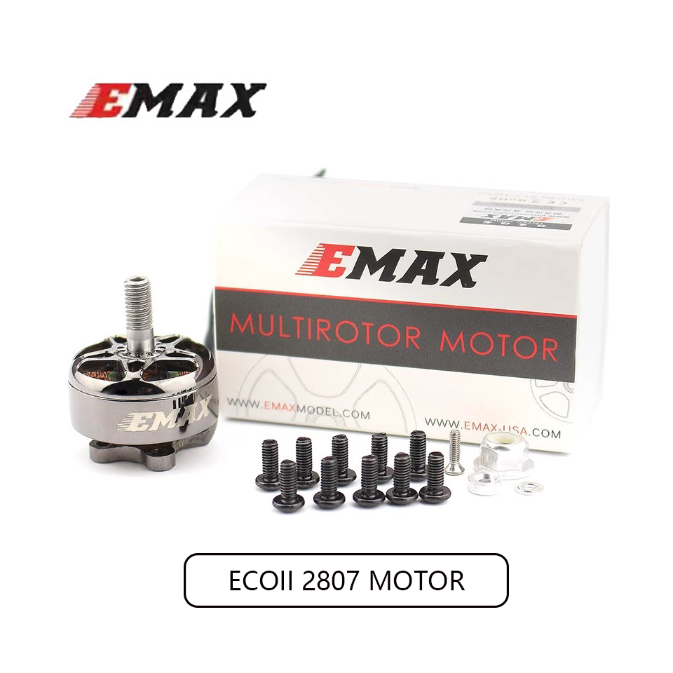 EMAX ECOII Series eco ii 2807  - مراجعة Drone Racing Motor وسعره