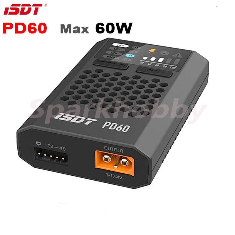 ISDT PD60 60 واط 6A الشواحن ال - مراجعة Drone Racing Charger وسعره