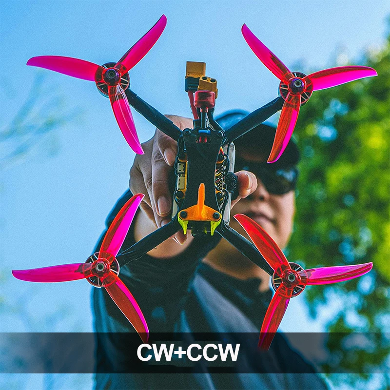 Gemfan VANOVER 5136 3 شفرات PC - مراجعة Drone Racing Propeller وسعره