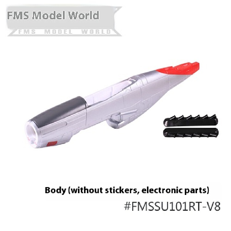 FMS P51D V8 طائرة نموذجية ذيل  - مراجعة Drone Racing Flag وسعره