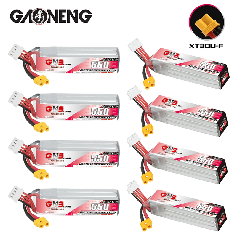 GNB HV 11.4 فولت 550 مللي أمبي - مراجعة Drone Racing Battery وسعره