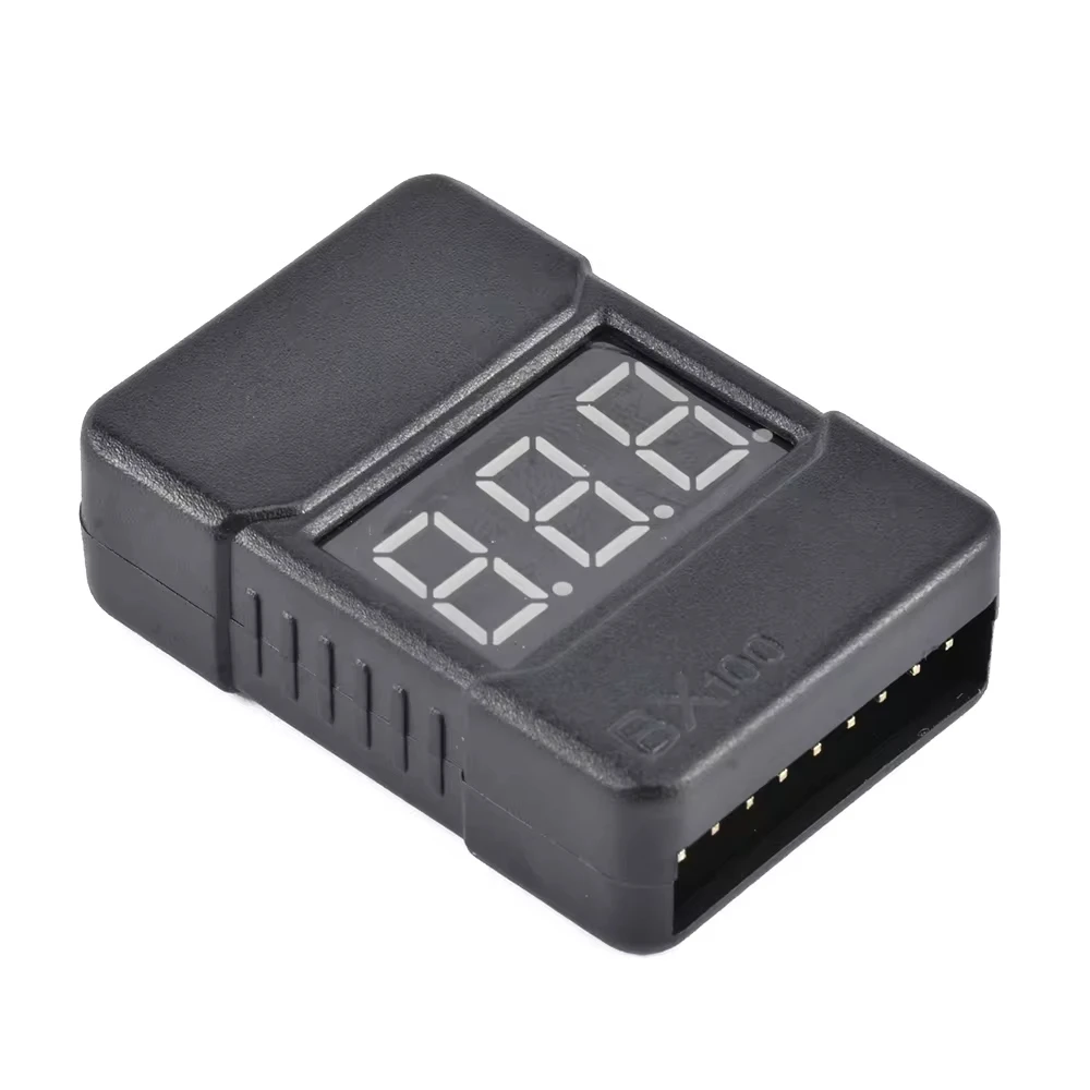 BX100 1-8S يبو بطارية مؤشر الج - مراجعة Drone Racing Battery وسعره