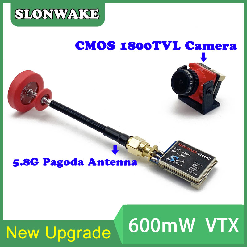 جاهز للاستخدام 5.8G 48CH 600mW - مراجعة Drone Racing Transmitter وسعره