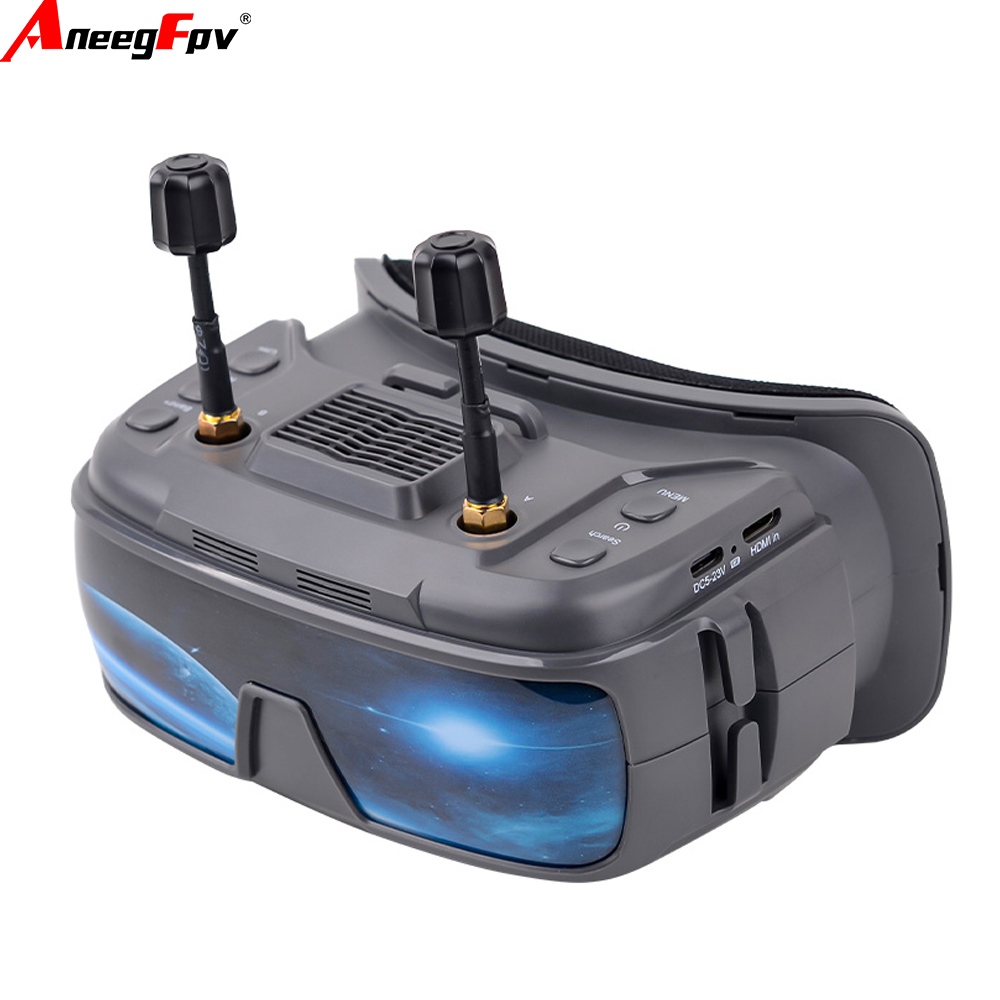 VR200 3.5 بوصة FPV نظارات 5.8G - مراجعة Drone Racing Goggles وسعره