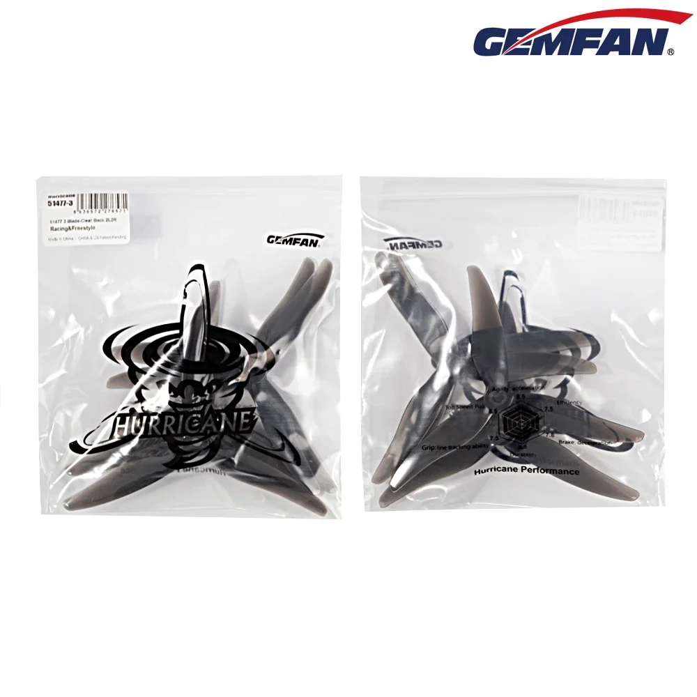 10 أزواج (10CW + 10CCW) Gemfan - مراجعة Drone Racing Propeller وسعره