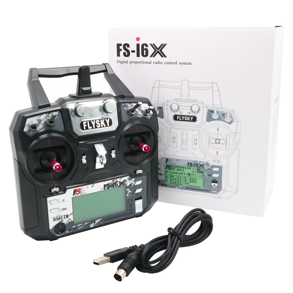 FLYSKY FS-i6X FS i6X 10CH 2.4  - مراجعة Drone Racing Battery وسعره