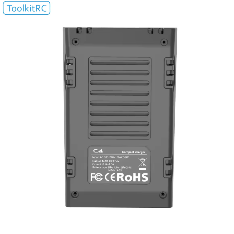 ToolkitRC C4 50 واط شاحن متواز - مراجعة Drone Racing Charger وسعره