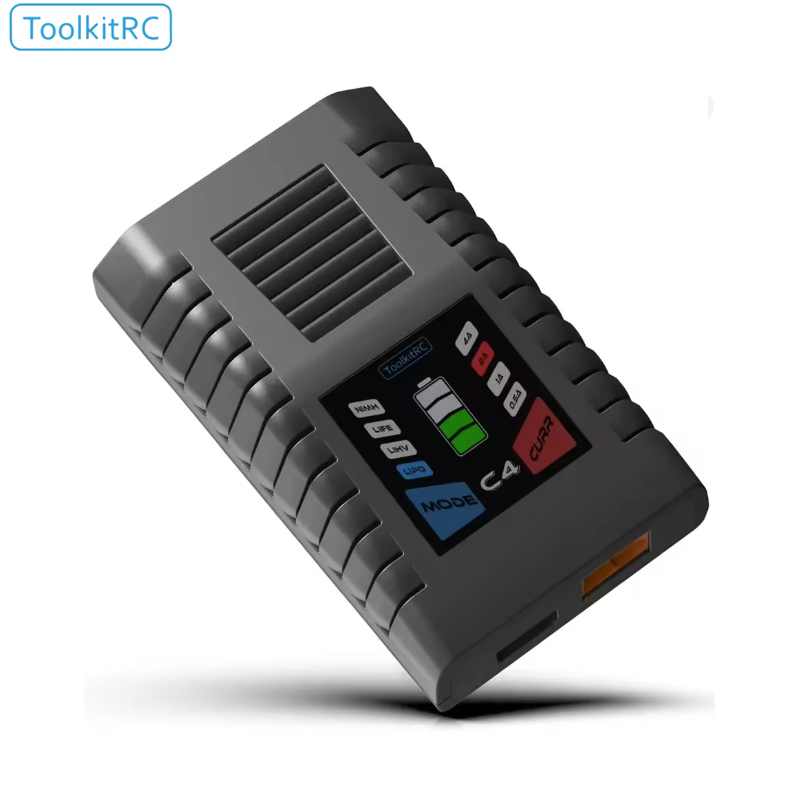 ToolkitRC C4 50 واط شاحن متواز - مراجعة Drone Racing Charger وسعره