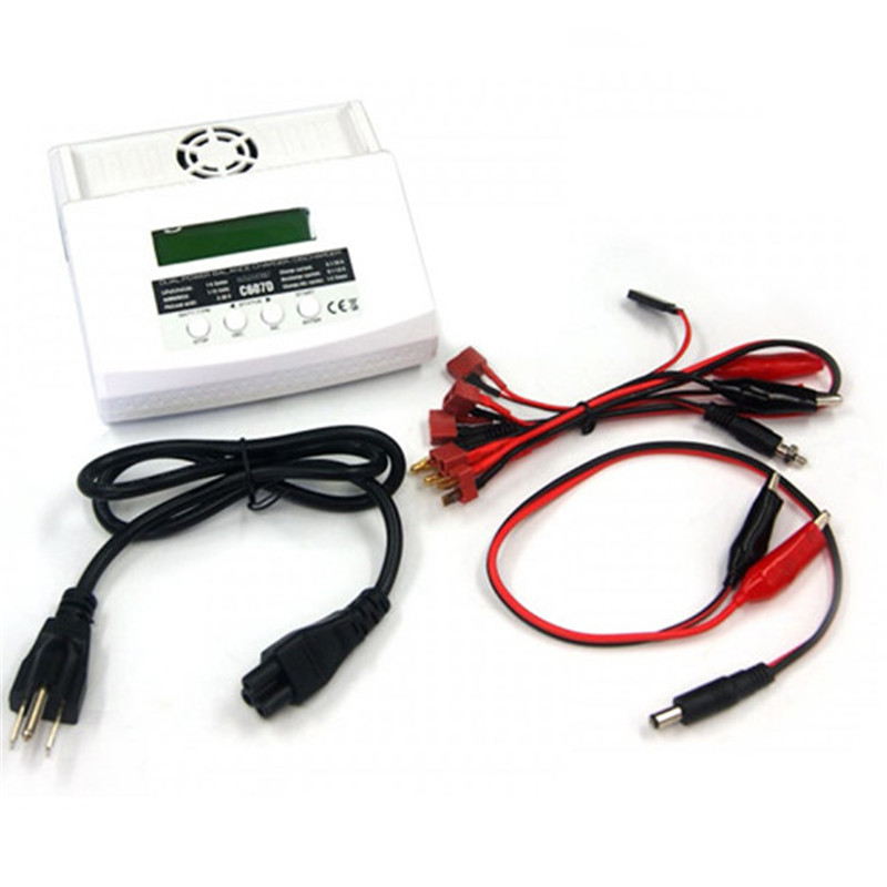 G.T.Power C607D 7A 80W AC 110v - مراجعة Drone Racing Charger وسعره