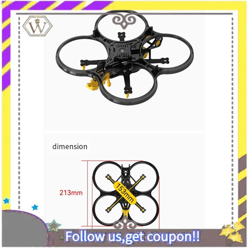 AU33-إطار LED مقاس 3.5 بوصة من - مراجعة Drone Racing Vtx وسعره