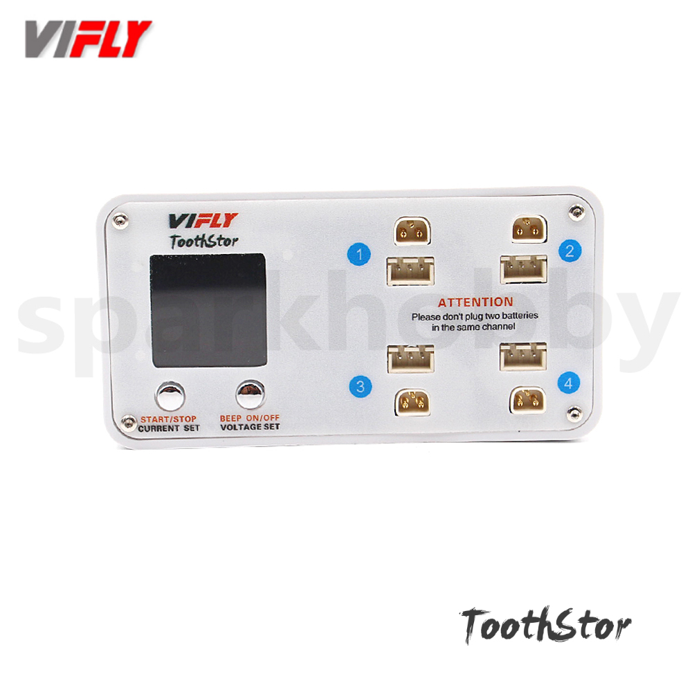 شاحن ميزان VIFLY ToothStor 4 P - مراجعة Drone Racing Charger وسعره