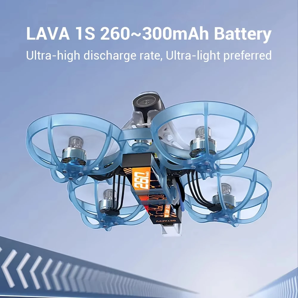BETAFPV Air65 بدون فرش Whoop Q - مراجعة Drone Racing Battery وسعره