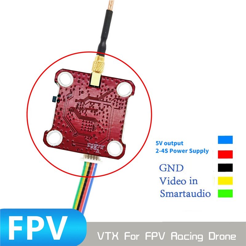 وحدة إرسال إشارة الفيديو التنا - مراجعة Drone Racing Transmitter وسعره